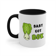 Load image into Gallery viewer, Bok Choy Accent Mug, 11oz