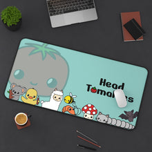 Load image into Gallery viewer, Head Tomatoes Mint Desk Mat
