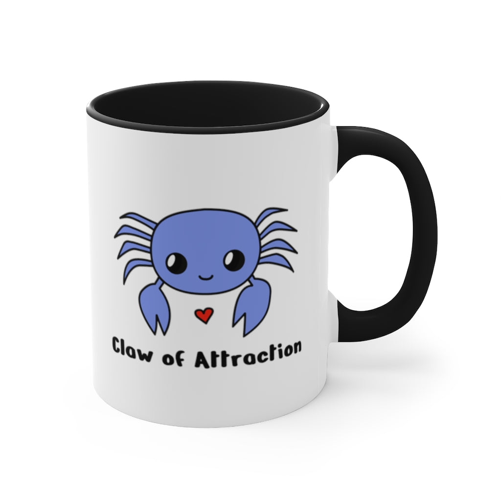 Crab Accent Mug, 11oz