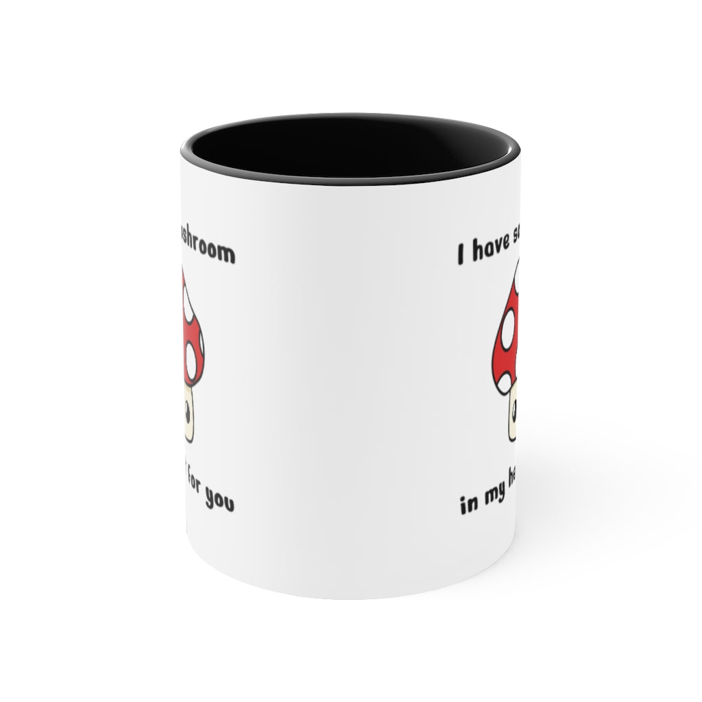 Mushroom Accent Mug, 11oz