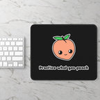 Practice What You Peach Gaming Mouse Pad