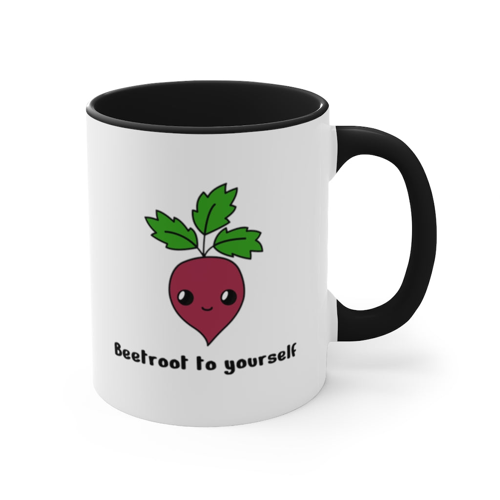 Beetroot Accent Mug, 11oz