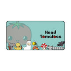 Head Tomatoes Mint Desk Mat