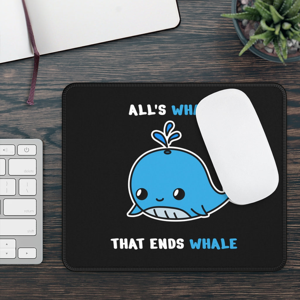 Whale Gaming Mouse Pad