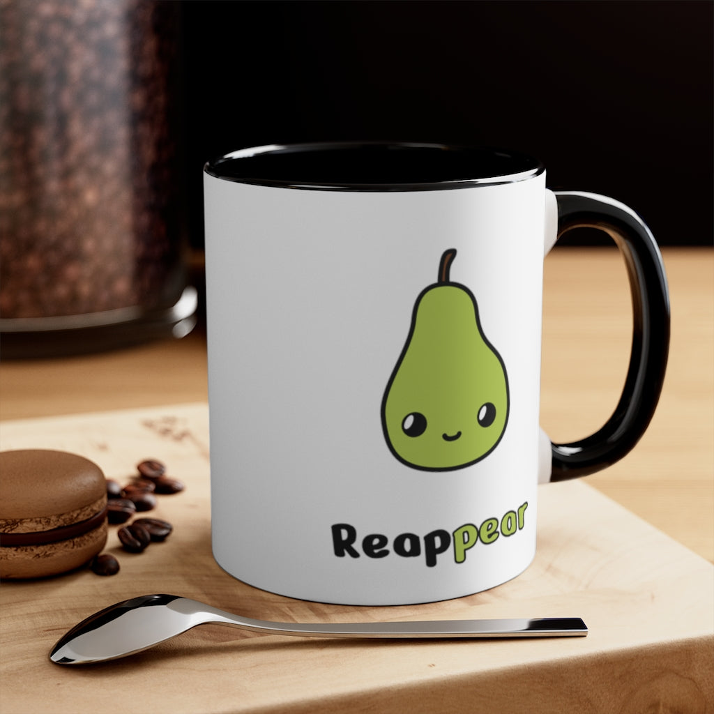 Pear Accent Mug, 11oz