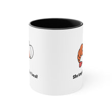 Load image into Gallery viewer, Shrimp Accent Mug, 11oz
