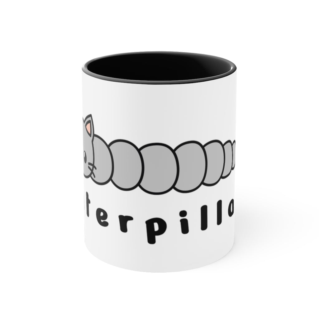Cat-erpillar Accent Mug, 11oz