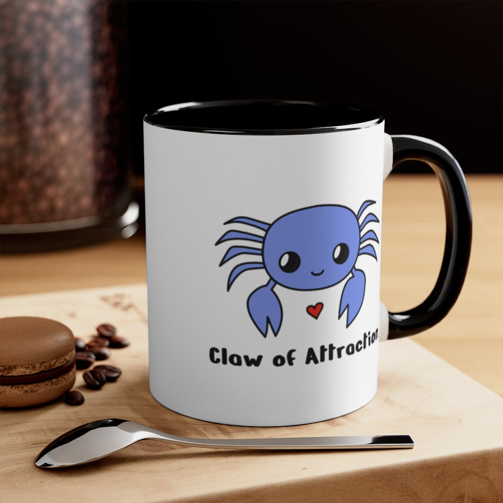 Crab Accent Mug, 11oz
