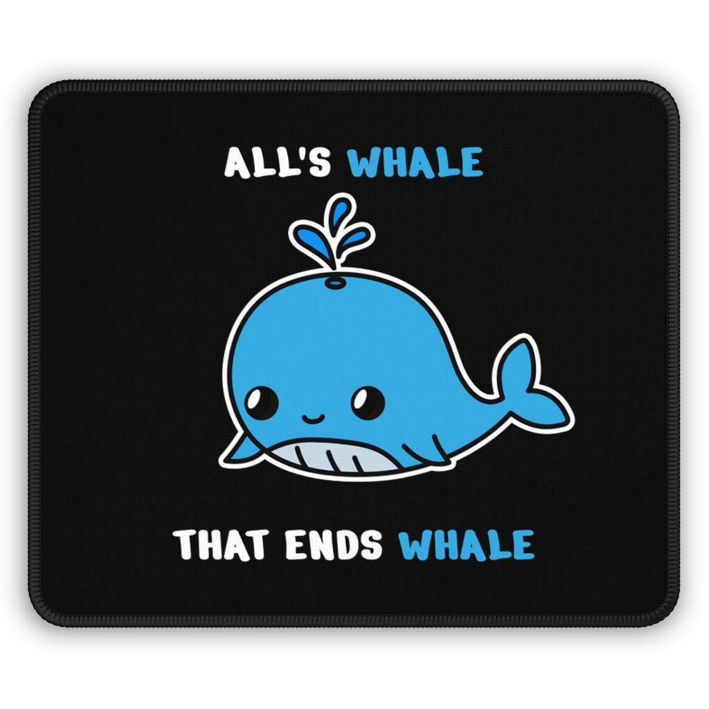 Whale Gaming Mouse Pad