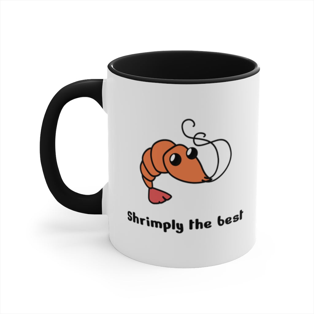 Shrimp Accent Mug, 11oz