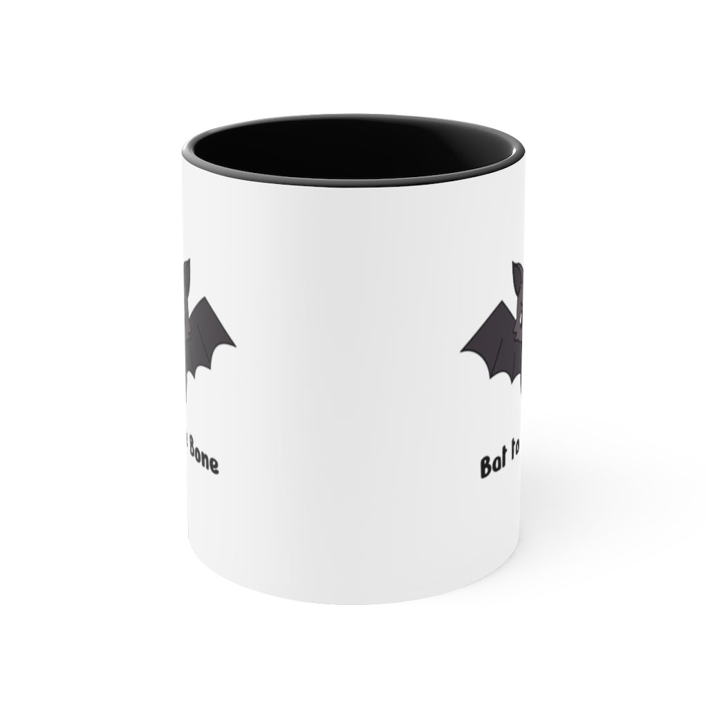 Bat Accent Mug, 11oz