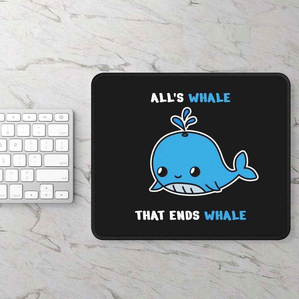 Whale Gaming Mouse Pad